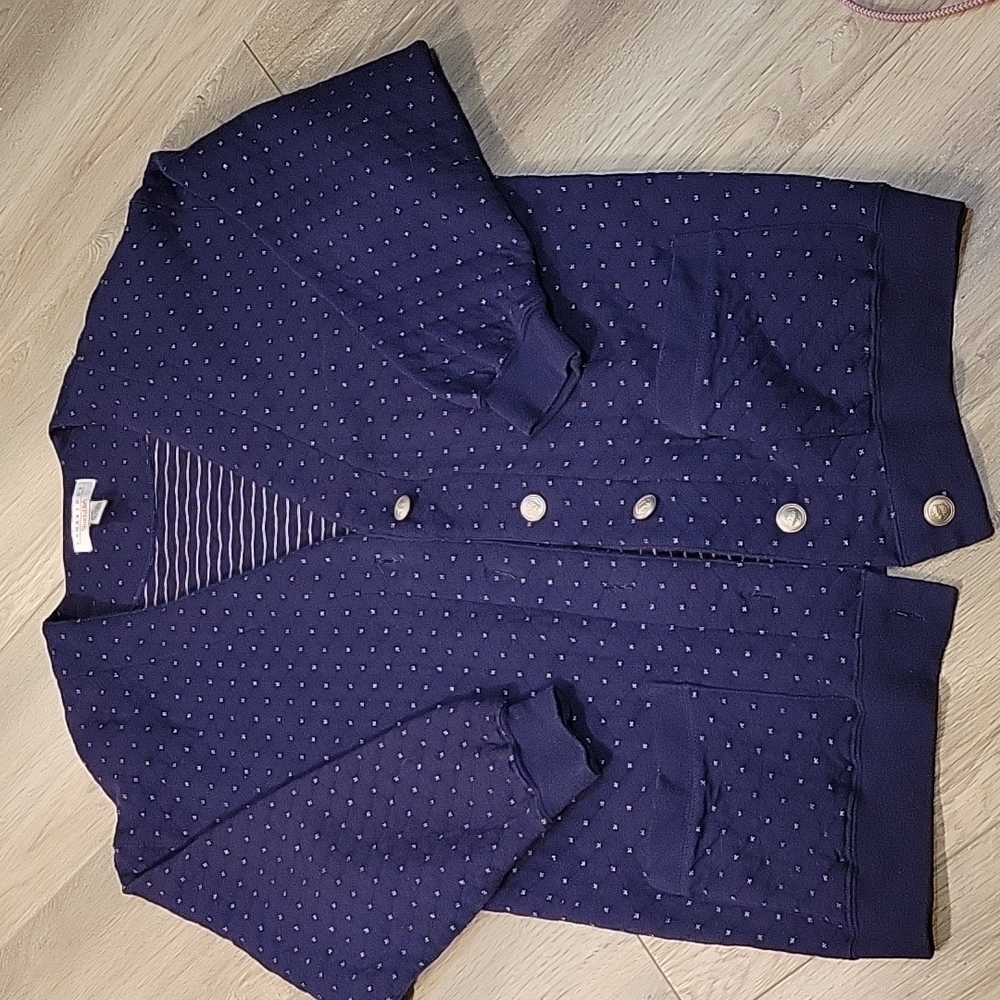 Vintage 1990's Cardigan Diamond Quilted